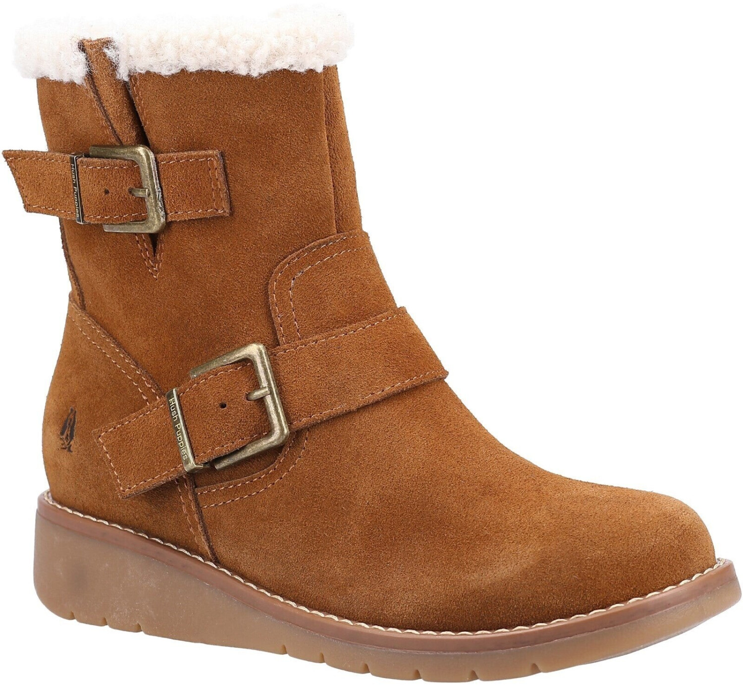 Image of Hush Puppies Lexie Mid-Calf Boots Tan