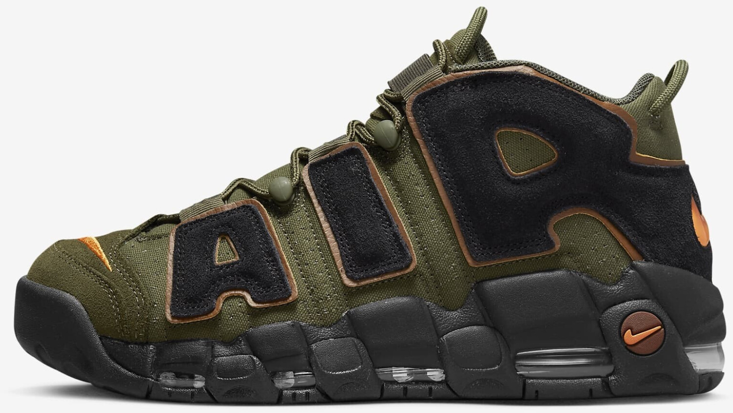 Nike uptempo 96 homme orange outlet