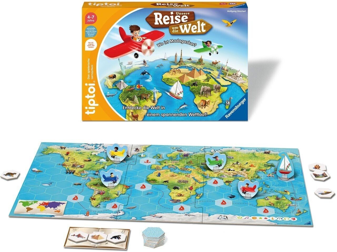 Ravensburger tiptoi - Unsere Reise um die Welt (00117) ab € 14,99  Preisvergleich bei idealo.at