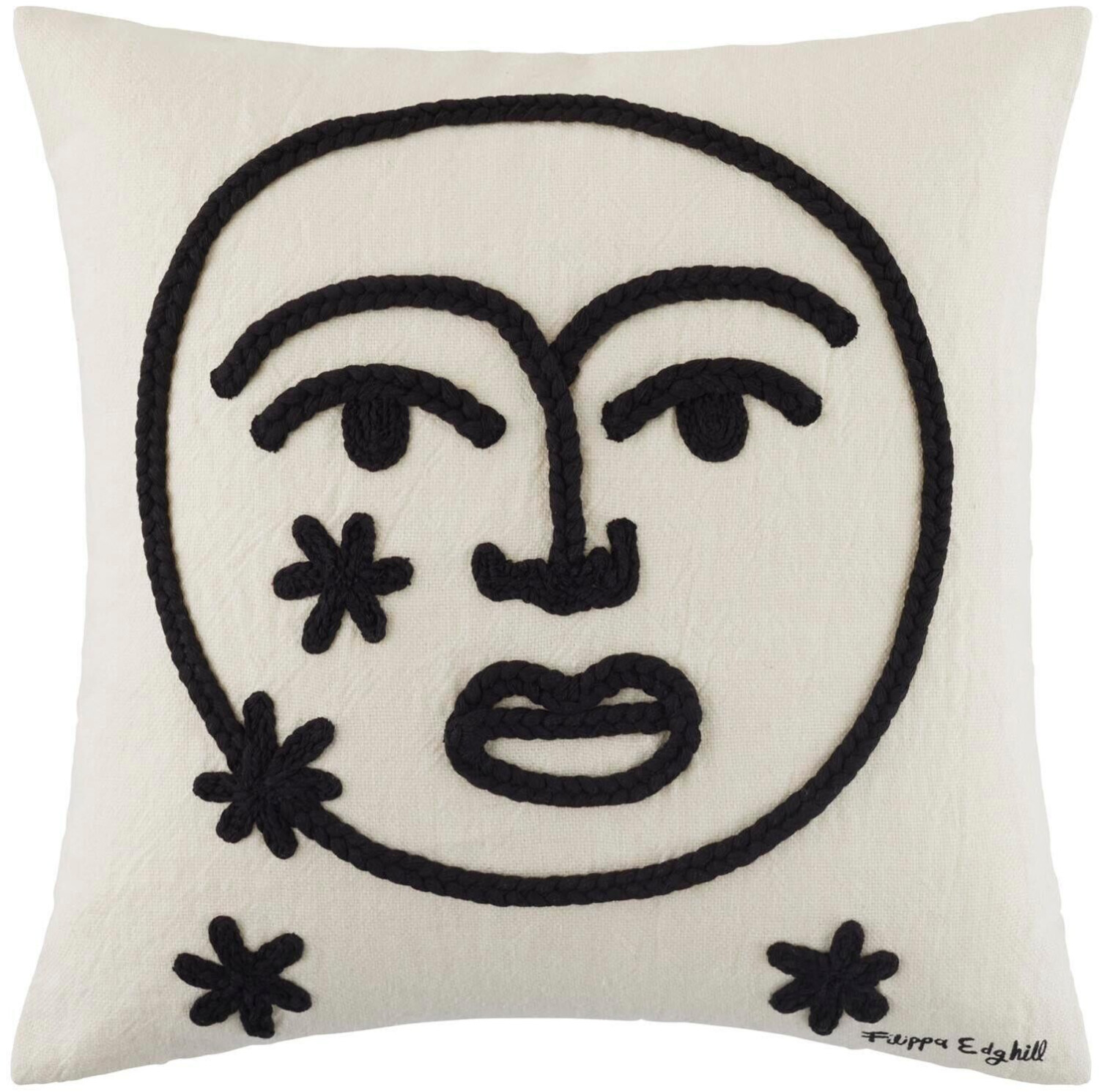 Madura Housse de coussin Moon 40 x 40 cm