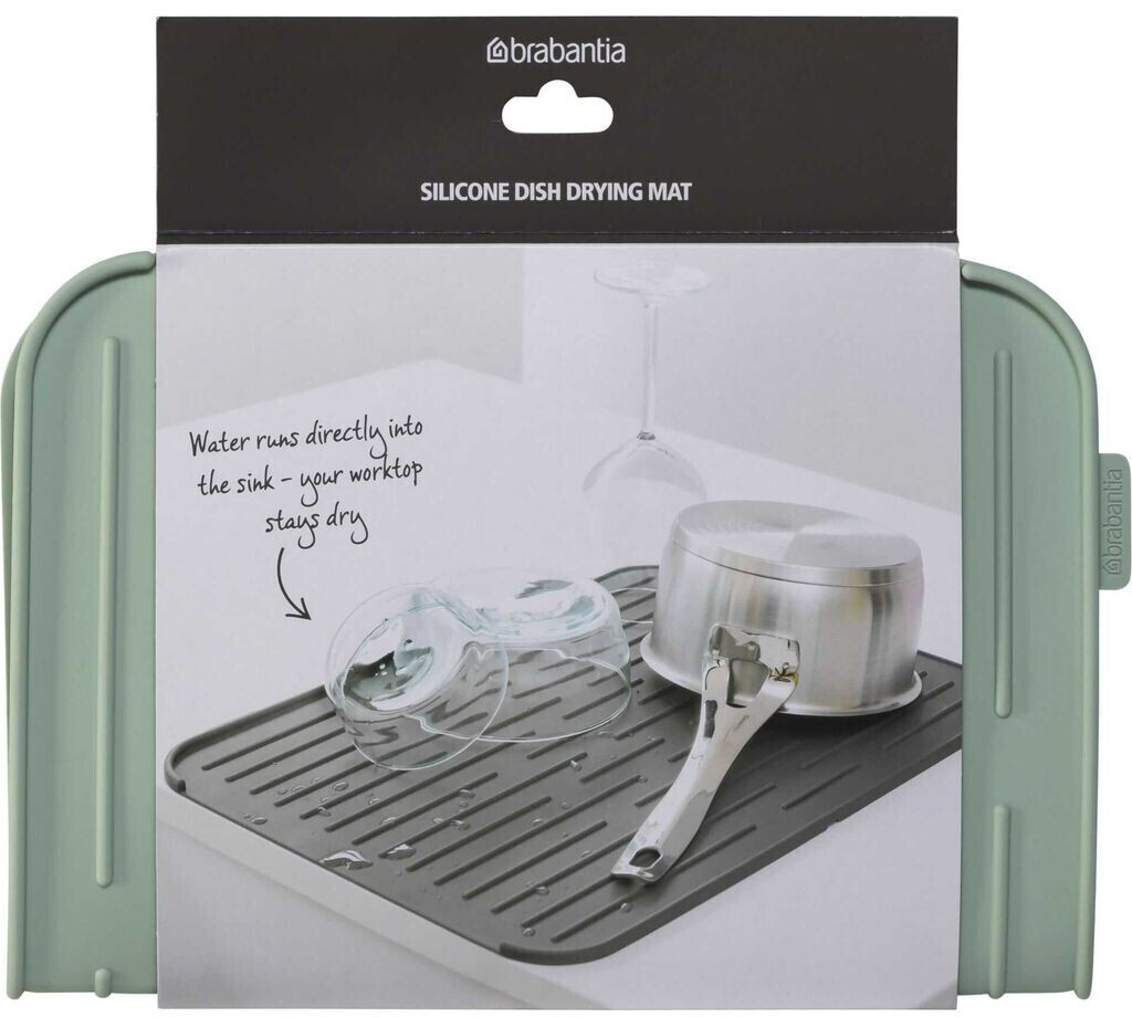 Brabantia Silicone Drain Mat - Jade Green