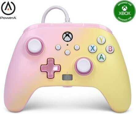 PowerA Enhanced Wired Controller for Xbox Series X|S - Pink Lemonade