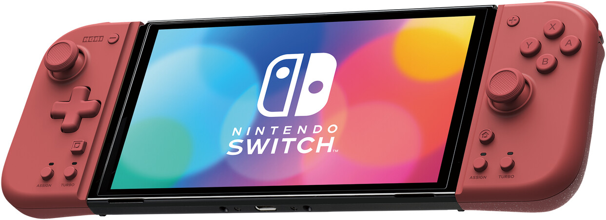 Hori Split Pad Compact Apricot Red
