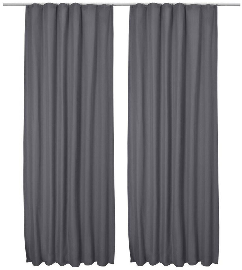 Beautissu Amelie Luna set of 2 140x245cm anthracite