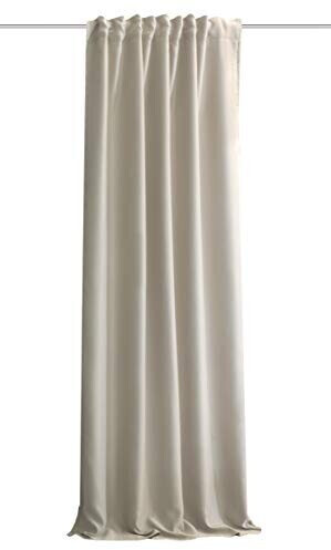 Home Wohnideen 3in1 functional curtain Acustico 135x245cm nature