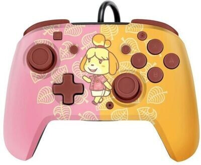 PDP Switch Rematch Wired Controller - Animal Crossing: Isabelle