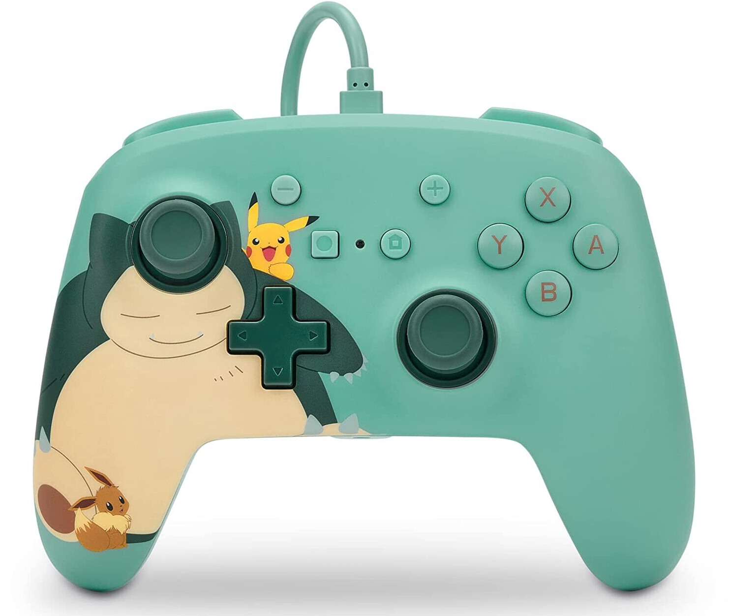 PowerA Nintendo Switch Enhanced Wired Controller (Pokémon: Snorlax & Friends)