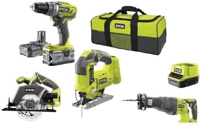 Ryobi Pack 4 RCK184C-242S
