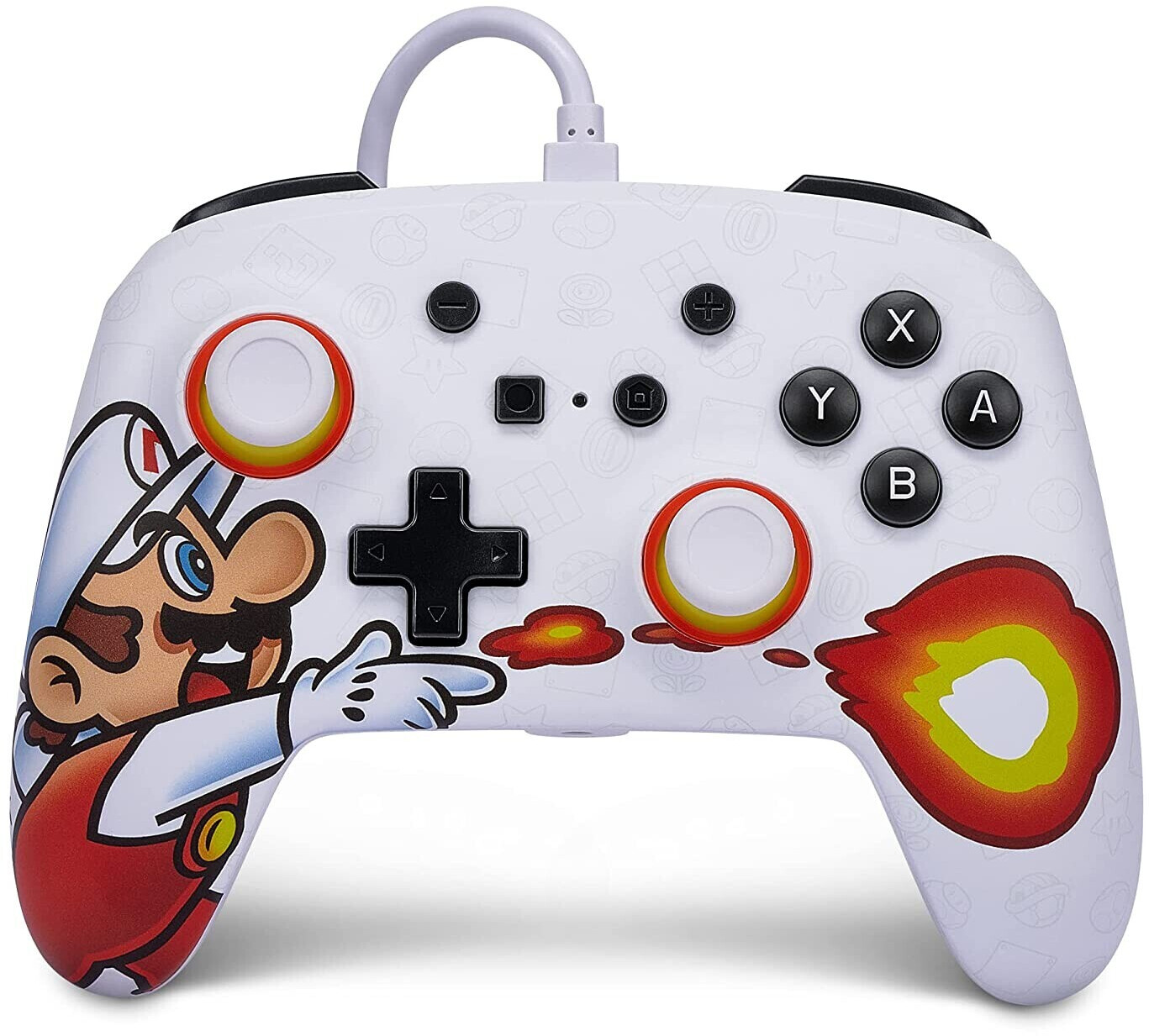 PowerA Nintendo Switch Enhanced Wired Controller (Fireball Mario)