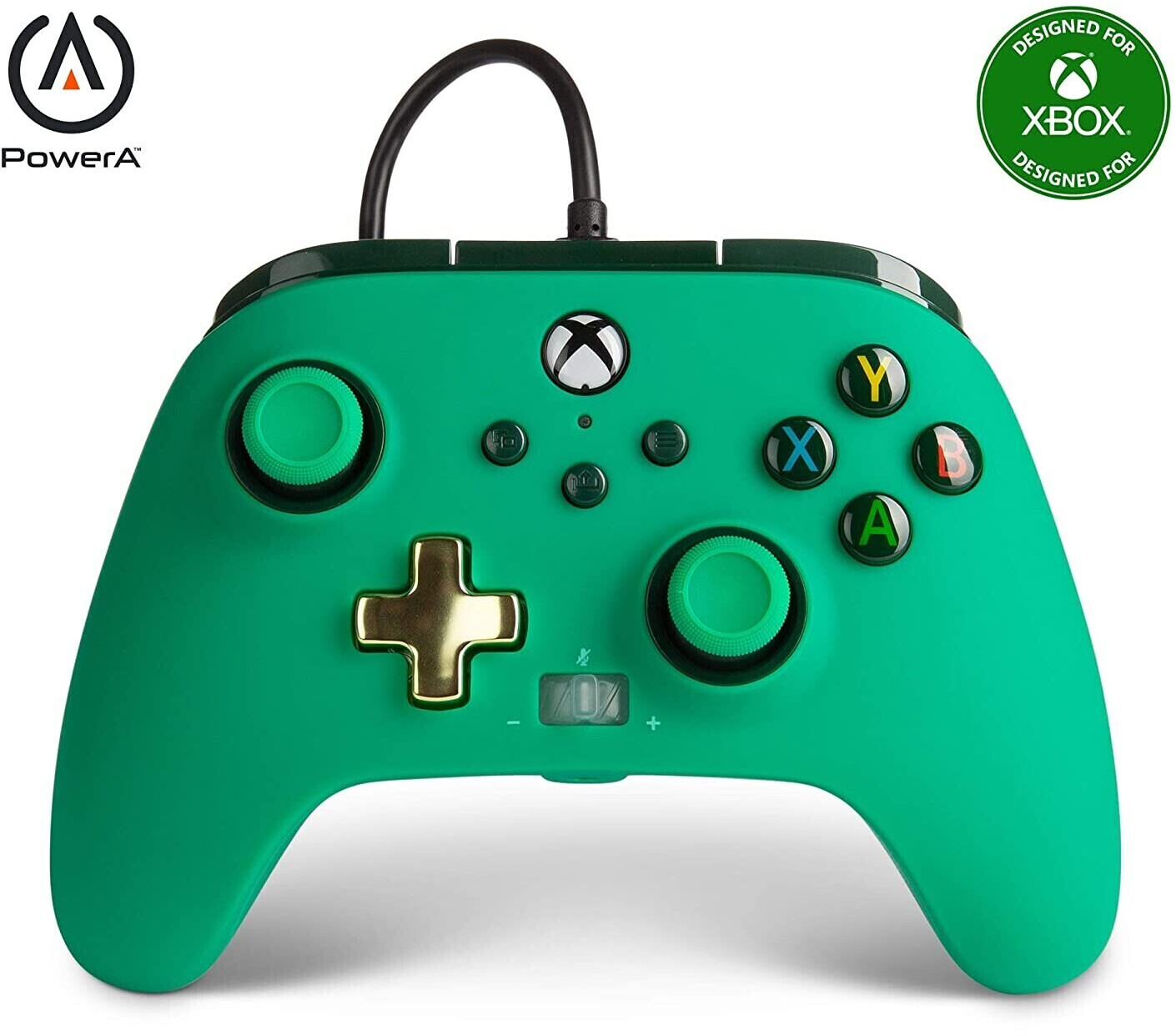Photos - Game Controller PowerA Enhanced Wired Controller for Xbox Series X|S - Green 