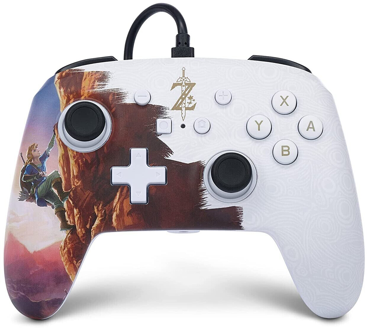 Photos - Game Controller PowerA Nintendo Switch Enhanced Wired Controller (The Legend of Zel 