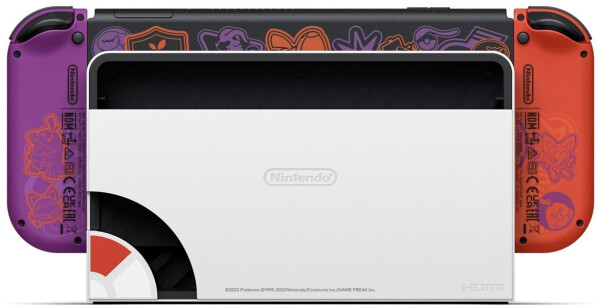 Nintendo Switch (OLED-Modell) Pokémon: Karmesin & Purpur-Edition, Bild 10