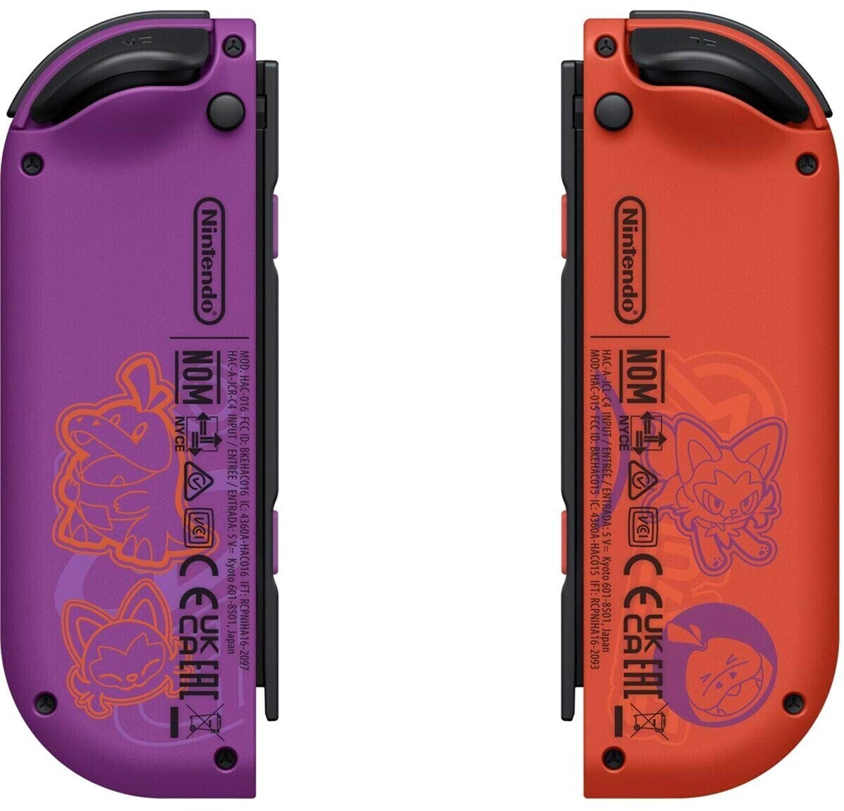 Nintendo Switch Modèle OLED Edition Pokémon Ecarlate & Pokémon Violet