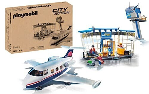 Playmobil Aéroport et avion (71153) au meilleur prix sur