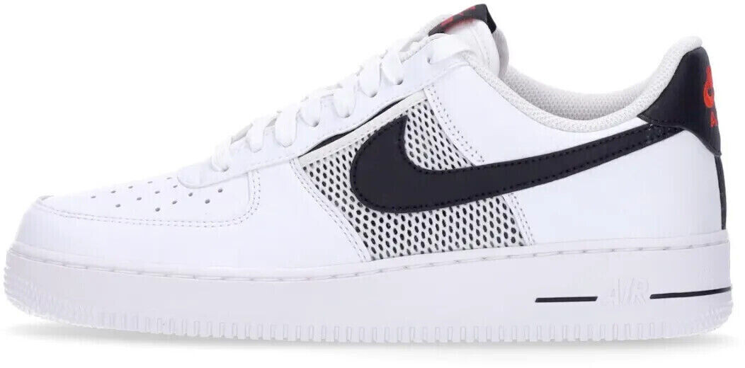 Nike Air Force 1 07 LV8 white black habanero red white ab 54 99