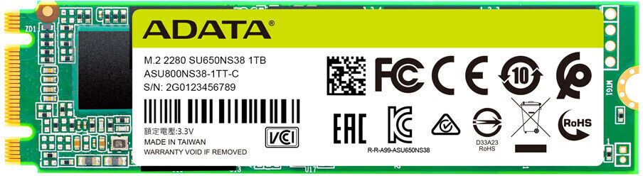 Adata Ultimate SU650 1 To M.2