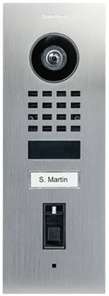 DoorBird D1101FV Fingerprint 50 Flush-Mounted 1 Call Button (423872172)