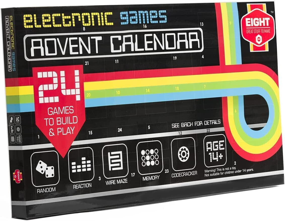 Buy Eight Innovation Electronic Games Advent Calendar from £32.16