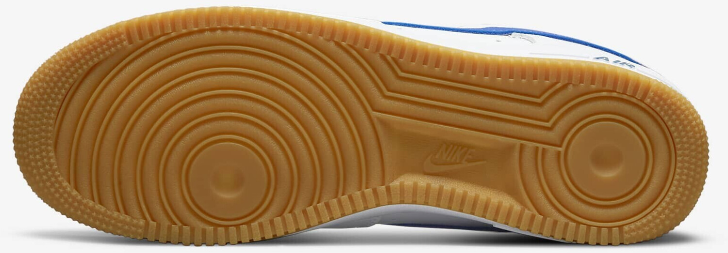 Nike - Air Force 1 Low Retro (White/Royal Blue-Gum Yellow) – amongst few