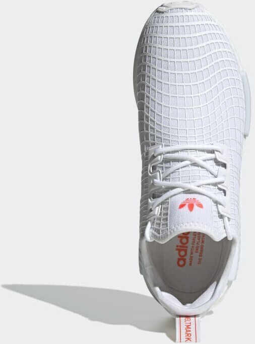 Nmd cloud white solar red top