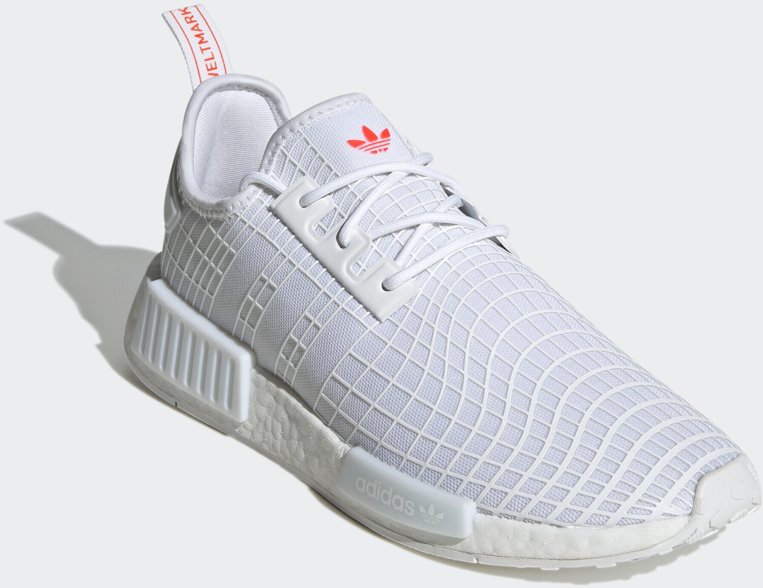 Nmd r1 chalk white new arrivals solar red