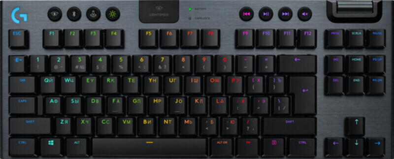 Logitech G915 TKL Carbon GL Clicky (BE)