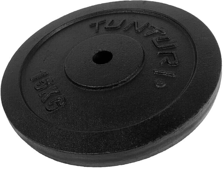 Tunturi Plates Black 1 x 15 kg