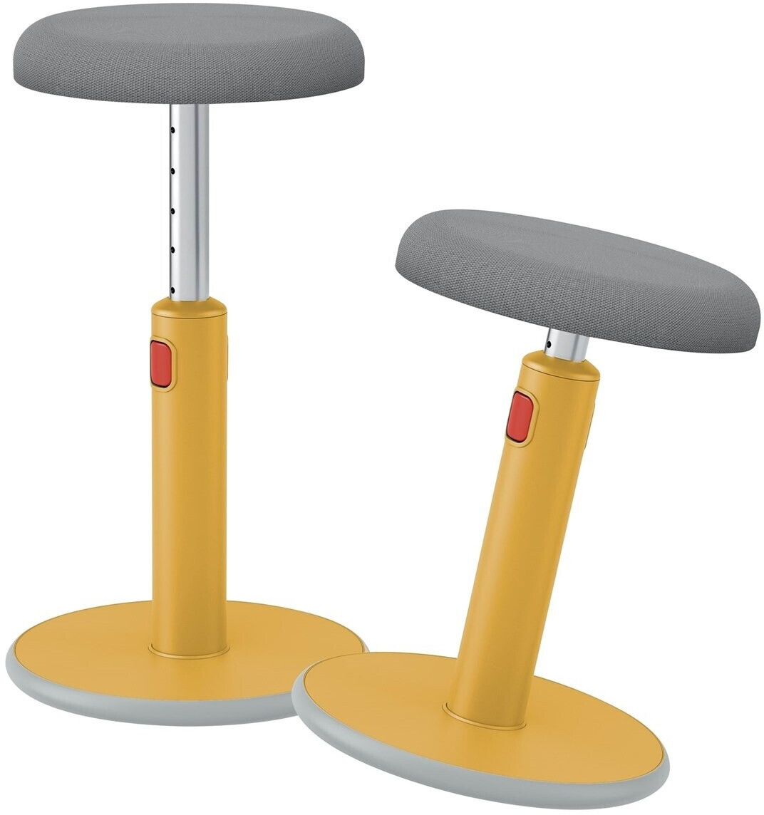 Leitz Ergo Cosy grey/yellow