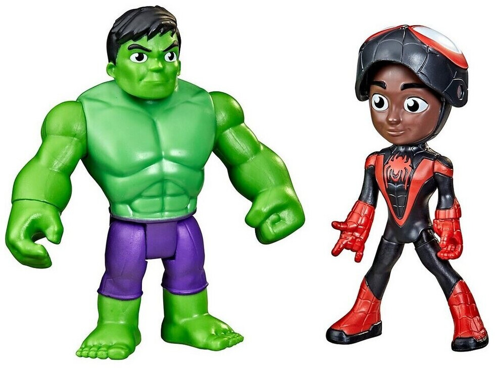 Marvel Hasbro - Spidey Et Ses Amazing Friends - Pack De Figurines Hero Reveal