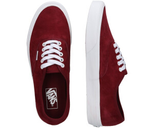Vans pig suede red new arrivals