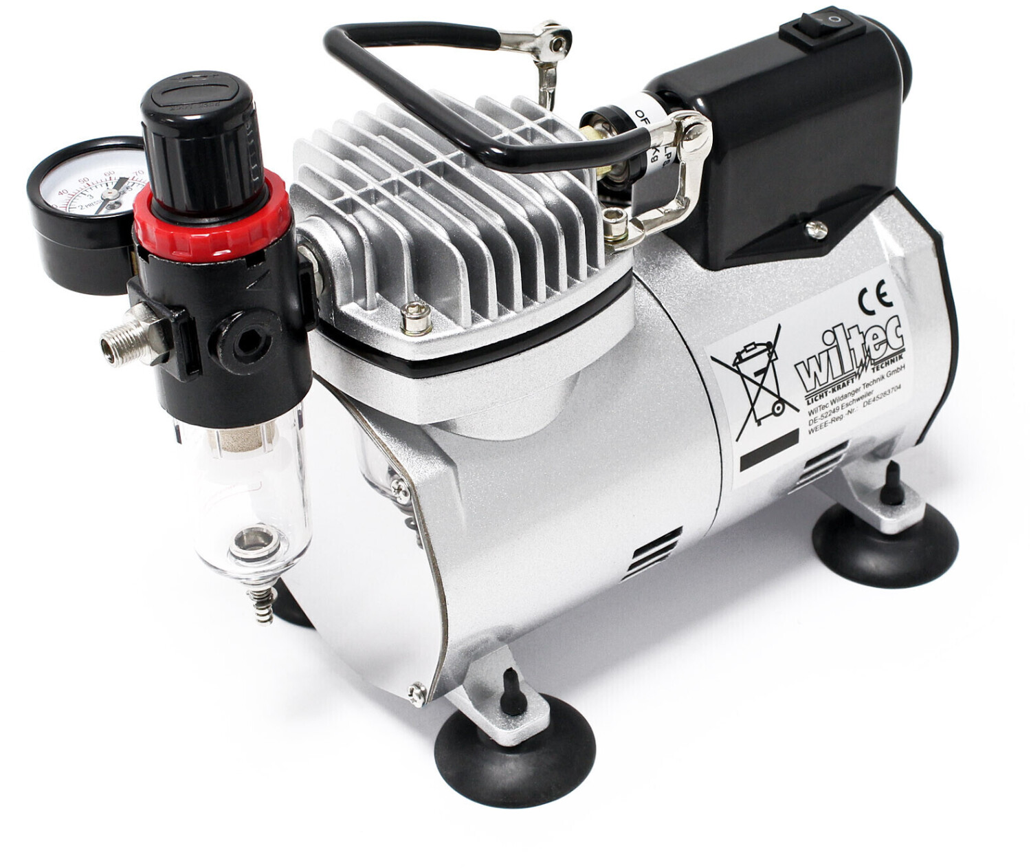 Wiltec Airbrush Compressor AF18-2