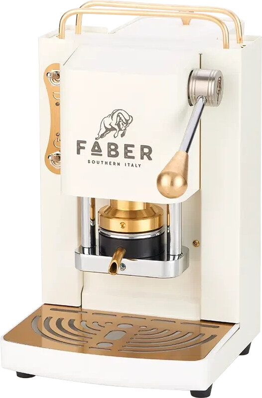 Faber Pro Deluxe Macchina da Caffe, Cialde 44mm , Army