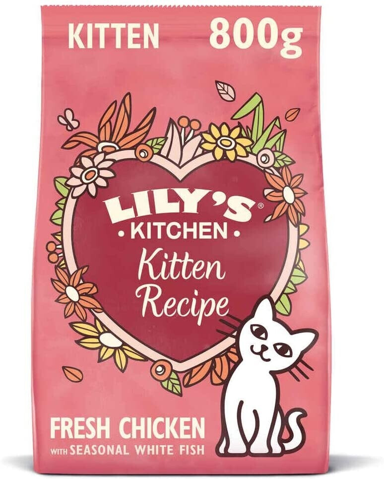 Lily's Kitchen Kitten Chicken & Fish Dry 800g au meilleur prix sur