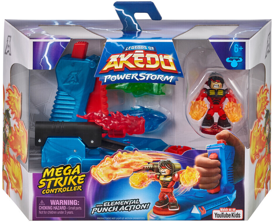 Soldes Moose Toys Legends of Akédo Powerstorm Mega Strike