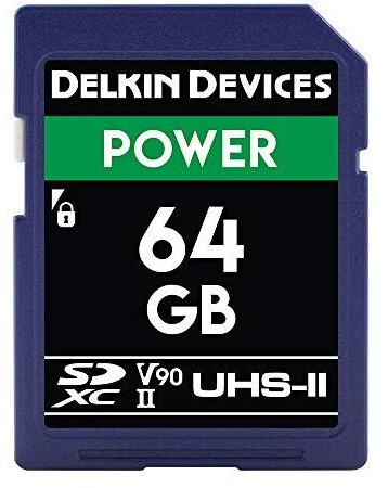 Delkin Devices Prime UHS-II SDXC Memory Card (280MB/s)