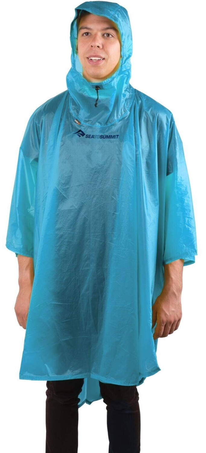 Sea to Summit Ultra-Sil Nano Poncho pacific blue