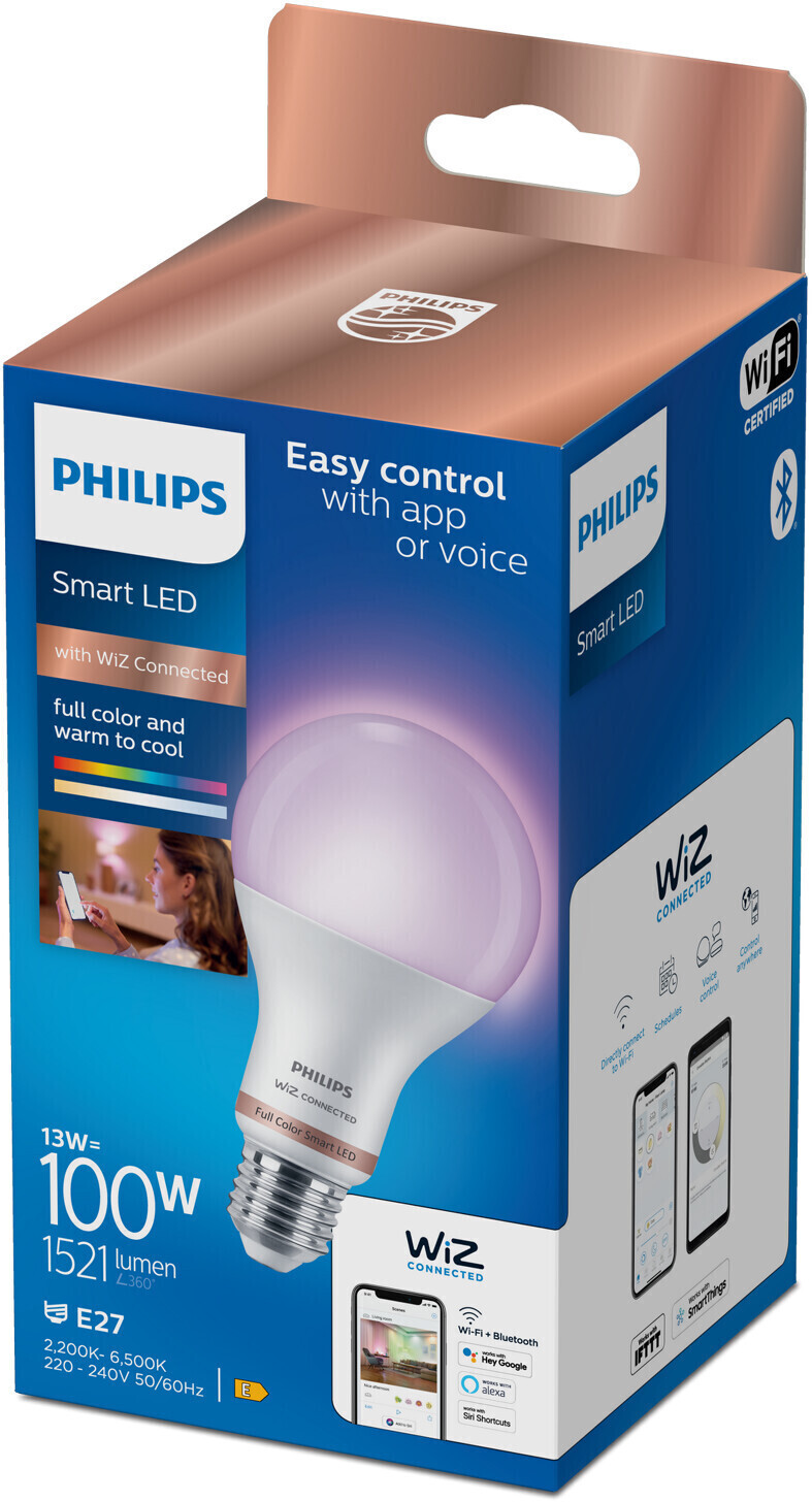 Philips 9290029793 Lampadina LED 7W E14, Luce Fredda, Resa 60W, 6500K, 806  Lumen, Sfera, Luce a 360 Gradi