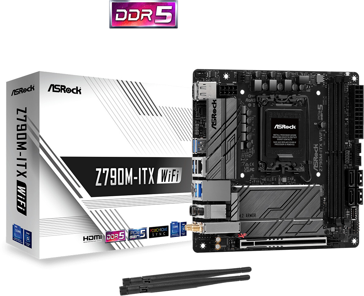 ASRock Z790M-ITX WiFi ab 197,30 € | Preisvergleich bei idealo.de