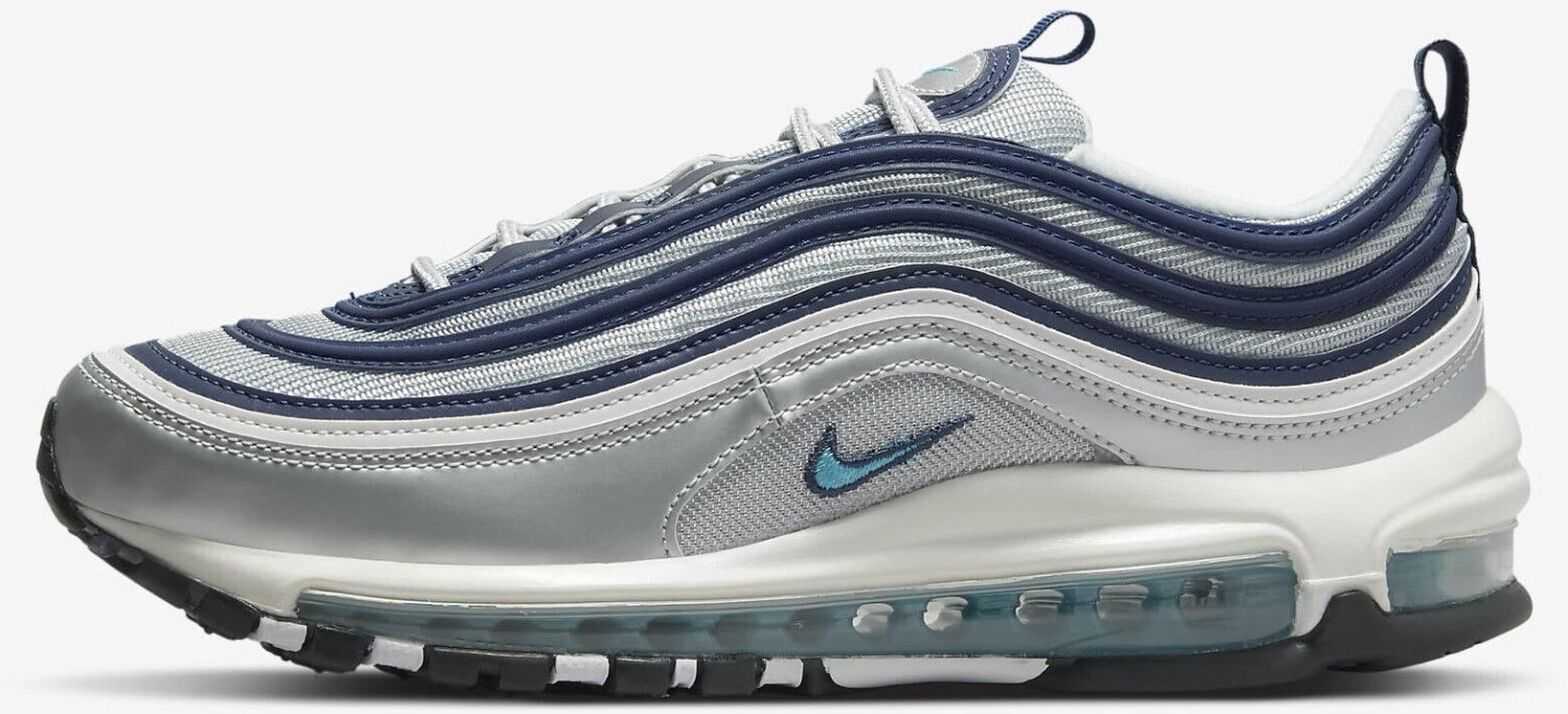Nike Air Max 97 Women (DQ9131) metallic silver/midnight navy/black/chlorine blue