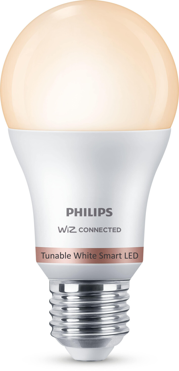 WIZ A60 Whites Bombilla Inteligente Wi-Fi Blanco Cálido/Neutro E27