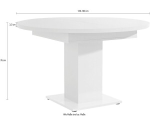 Mäusbacher Esstisch mit Auzugsfunktion 120x120x76cm ab 329,99 € |  Preisvergleich bei | Esstische