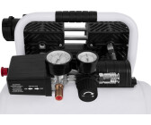 Compresor de aire silencioso ABAC EASE-AIR 50, compresor de aire sin  aceite, presión máxima 8 bar, potencia 1 hp, Depósito 50 litros, Nivel  sonoro 59 dB : : Bricolaje y herramientas