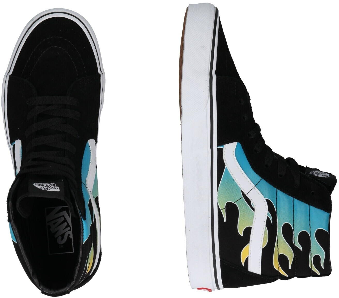 Vans Sk8 Hi glow flame black white desde 69 30 Compara precios en idealo