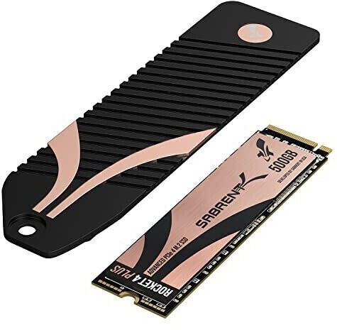 Sabrent Rocket 4 Plus 500 Go avec dissipateur