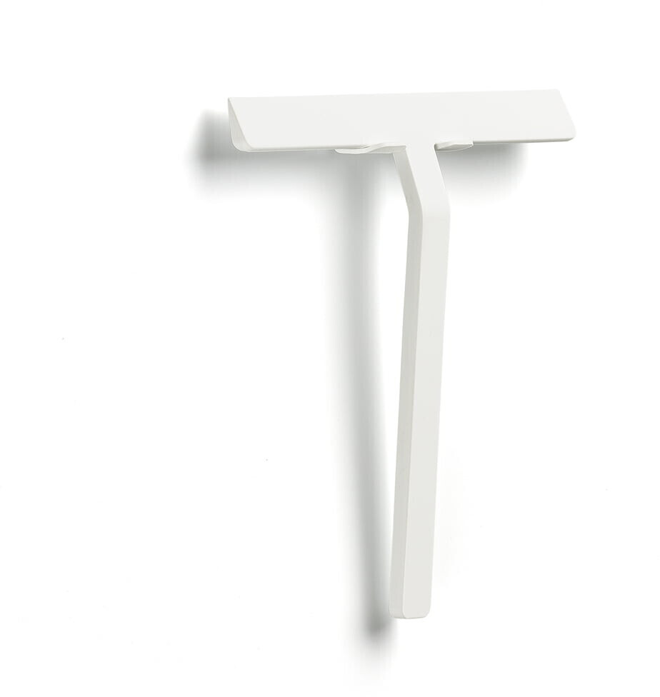 Zone Denmark Rim shower squeegee with holder, 22 cm, white