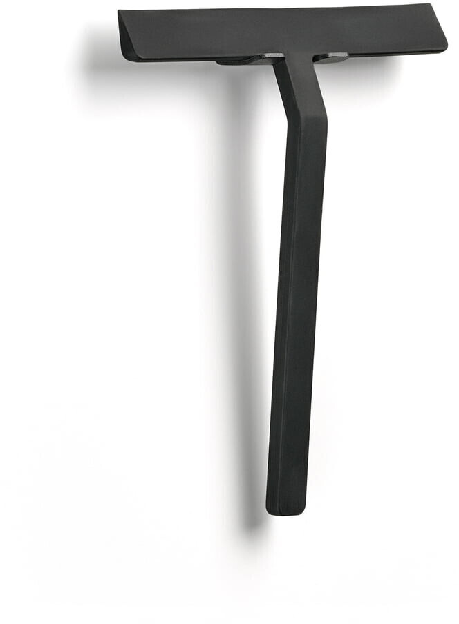 Zone Denmark Rim shower squeegee with holder, 22 cm, black