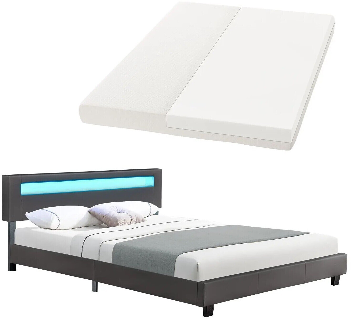 Juskys Paris 160x200cm with Mattress