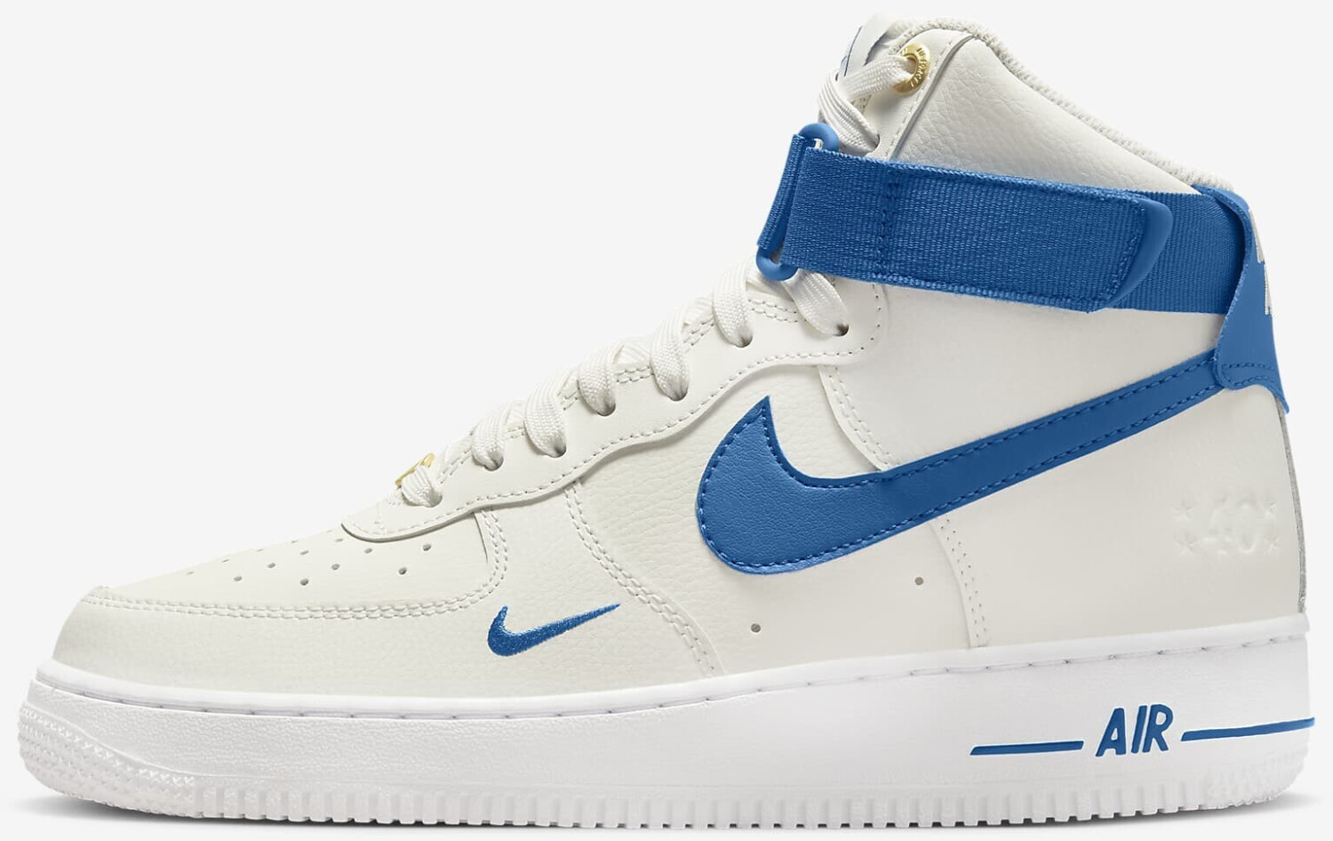 Nike Air Force 1 High sail/white/metallic gold/blue jay