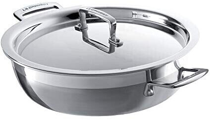 Le Creuset 3-ply Profi Pan/Serving Pan with Lid 26 cm
