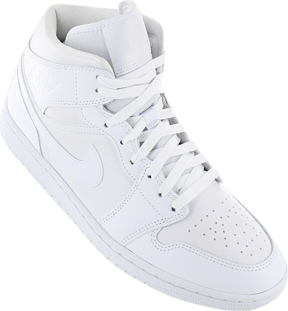 Nike Air Jordan 1 Mid Women white white white a 90 00 oggi Migliori prezzi e offerte su idealo